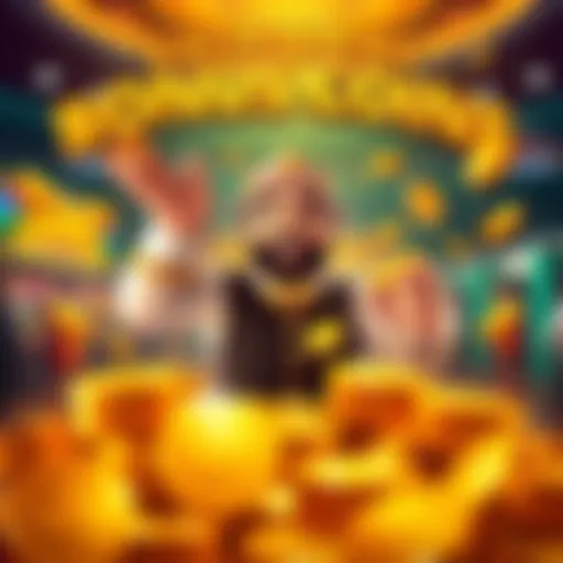 Excitement of Bonus Coins An illustration depicting the excitement of receiving bonus coins in Cashman Casino.