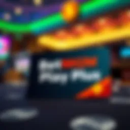 A close-up view of the BetMGM Play Plus Card showcasing its design and branding