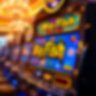 Interface of the Big Fish Slot Machine Visual representation of Big Fish slot machine interface