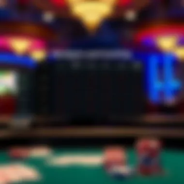 Comparison chart of popular blackjack card counting apps