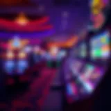 A vibrant gaming floor showcasing the excitement at Calder Casino