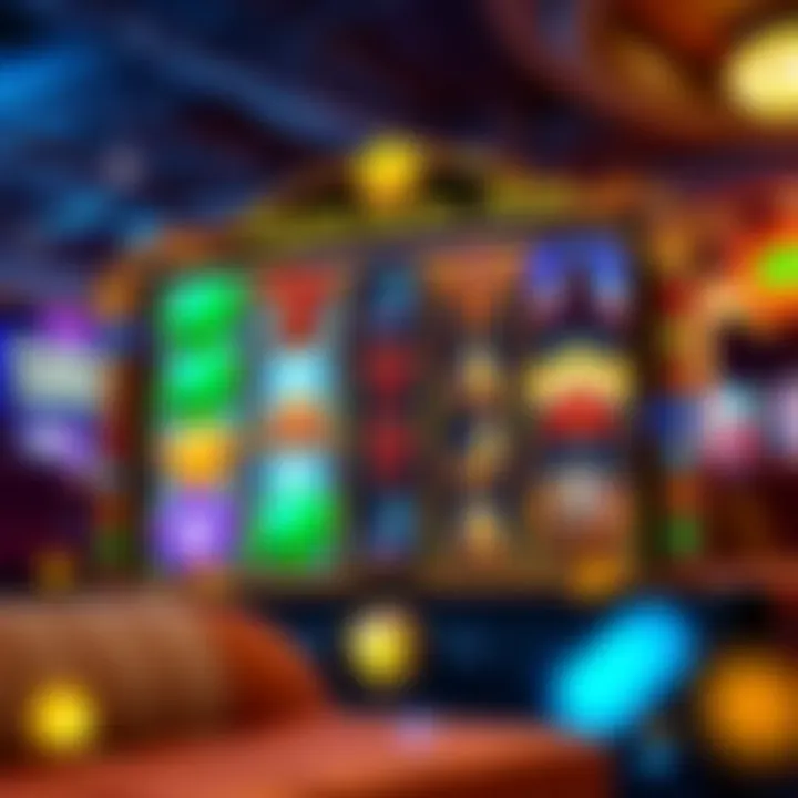 Display of bonus features and rewards available in the Captain Riches slot.