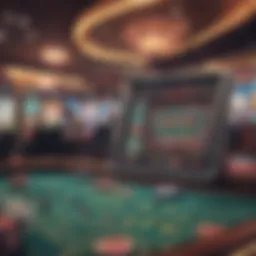 Visual representation of FoxBet's user interface