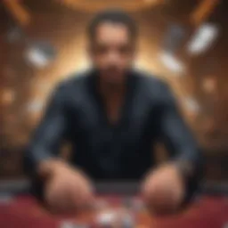 David Blaine performing a stunning illusion.