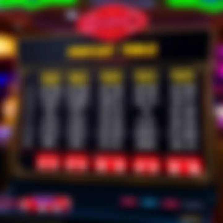 Understanding Payout Structures Payout table showcasing potential winnings