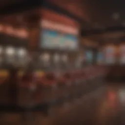 Exterior view of Barstool Sportsbook in Aurora