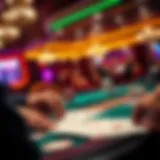 Visual representation of card counting techniques in blackjack