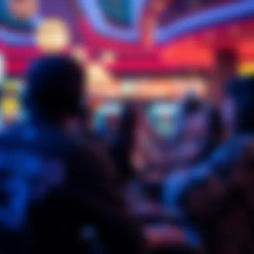 An engaging scene of players immersed in Blackout Bingo gameplay