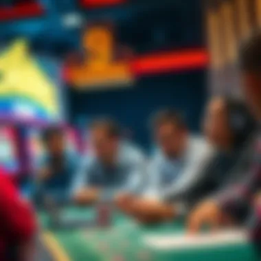 Training session for casino professionals