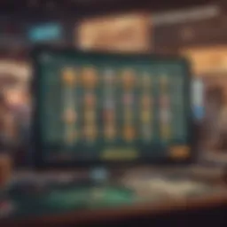 Dynamic cash-out interface on sports betting app