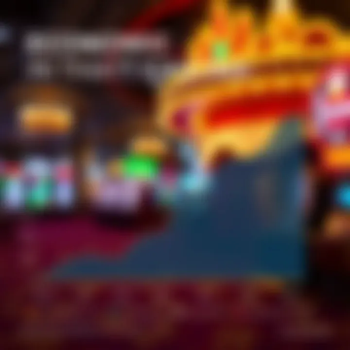 Insightful graph showcasing economic impact of casinos