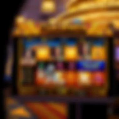 Screen capture of Cleopatra game interface displaying features