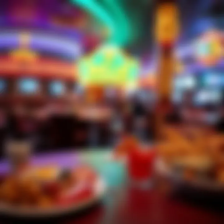 Delicious dining options available at the Colorado Belle