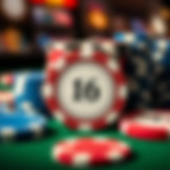 Understanding Poker Chips: Value and Strategy Close-up of poker chips with different denominations