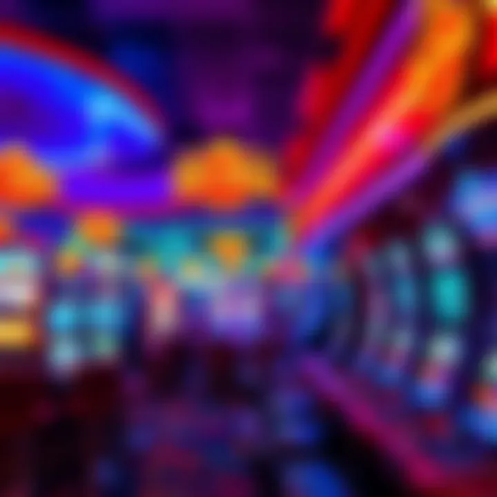 Vibrant Gaming Environment Exciting gaming atmosphere at Hard Rock Tampa