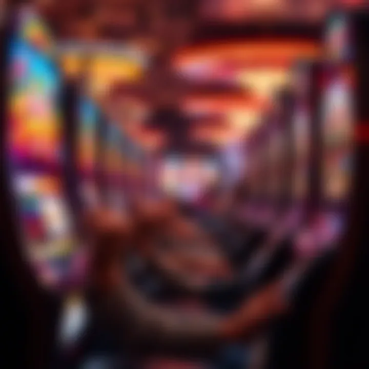 Engaging Slot Experience Players enjoying free play at slot machines