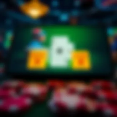 Safety in Online Poker Security features highlighted in a poker app for safe online gaming