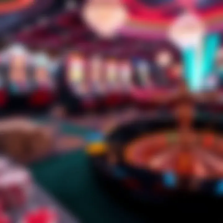 Screenshot of free virtual roulette gameplay