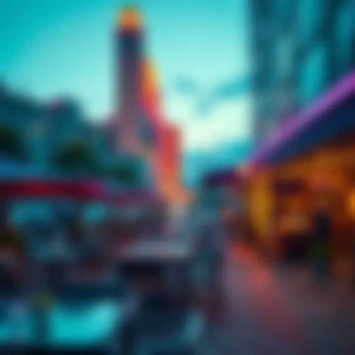 Outdoor Smoking Terrace at Popular Hotel Outdoor smoking terrace at a popular Atlantic City hotel