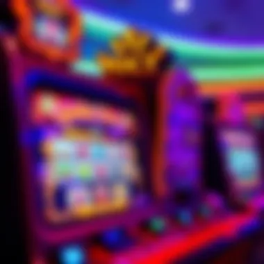 Jackpot Party Game Interface Visual representation of Jackpot Party game interface showcasing vibrant graphics