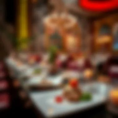 Gourmet dining experience at Kassi Club with exquisite dishes