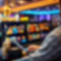 A captivating online casino interface showcasing various games