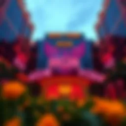 Exterior view of MGM New York showcasing its stunning architecture and vibrant entrance.