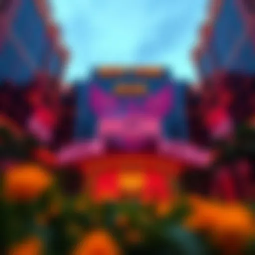Exterior view of MGM New York showcasing its stunning architecture and vibrant entrance.