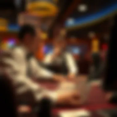 An infographic illustrating the skills required for online blackjack dealers