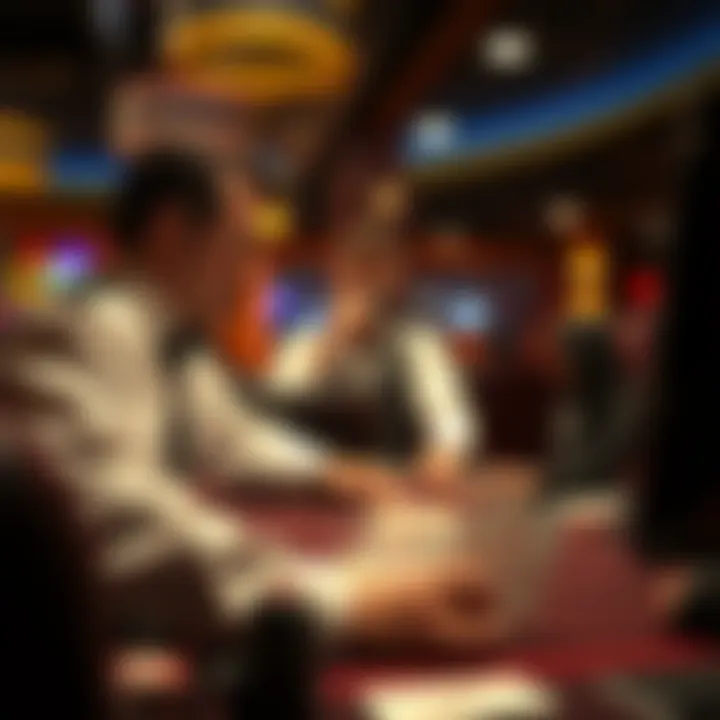 An infographic illustrating the skills required for online blackjack dealers