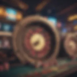 A digital representation of online casino platforms