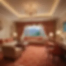 Luxurious suite at Wynn showcasing elegant decor and amenities
