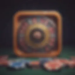 An assortment of vibrant casino chips and playing cards representing gambling bonuses.