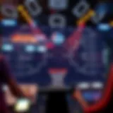 Dynamic interface of an online NCAA bracket pool platform