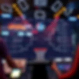 Dynamic interface of an online NCAA bracket pool platform