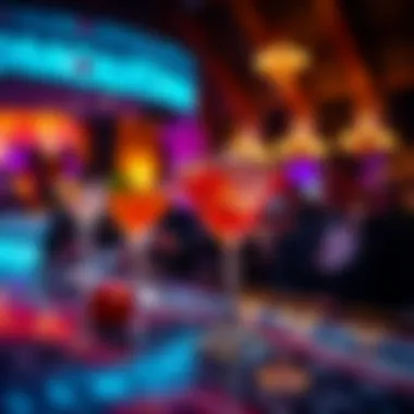 Innovative Cocktail Presentation Innovative cocktail presentation at the bar