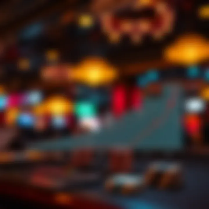 Graph showing the growth of technology in gambling