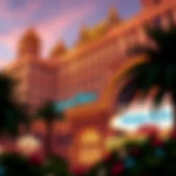 Exterior view of the Imperial Palace showcasing its architectural grandeur