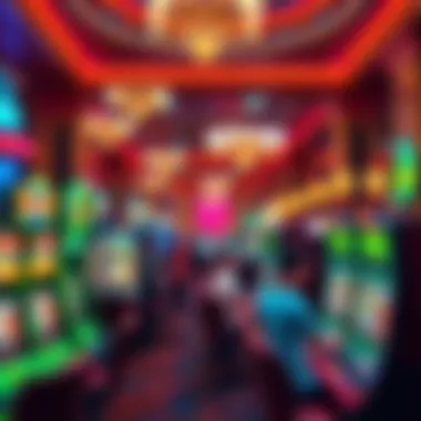 Exciting Gaming Experience at the Imperial Palace Vibrant gaming area filled with casino activities