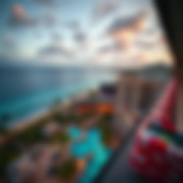 Luxury Resort in Hawaii with Gaming Potential An aerial view of a luxury resort potentially incorporating casino amenities