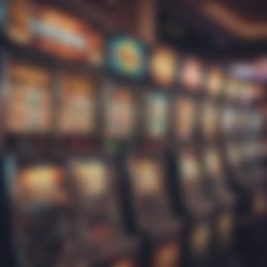 A vibrant display of various free Vegas slots on an Android device