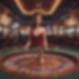 An overview of a virtual sweepstakes casino interface showcasing various games.