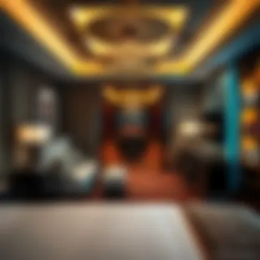 Luxurious guest room at The Mirage with elegant decor.