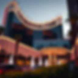 Exterior view of Cosmopolitan Las Vegas showcasing its modern architecture