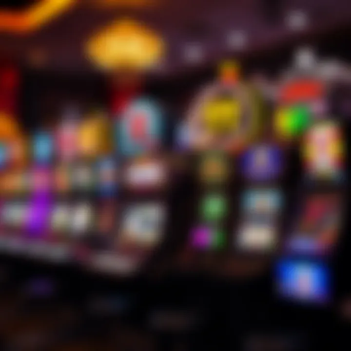 Variety of Slot Machine Types Array of different slot machine types available in casinos