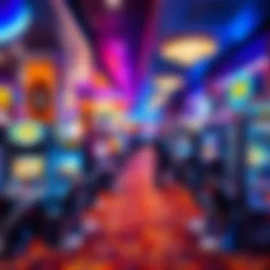 Vibrant gaming floor showcasing various gaming options