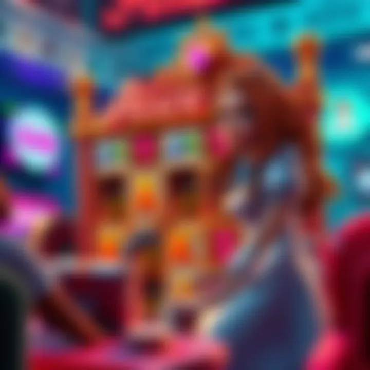 Visual representation of the themes within Alice Slots