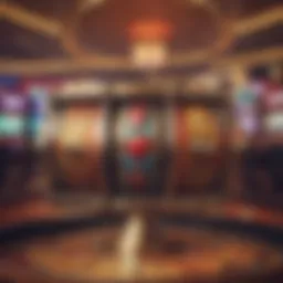 A mesmerizing view of Dancing Drums slots interface showcasing vibrant colors and symbols.