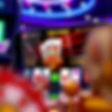 User interface of a popular video poker app showcasing vibrant graphics and intuitive layout