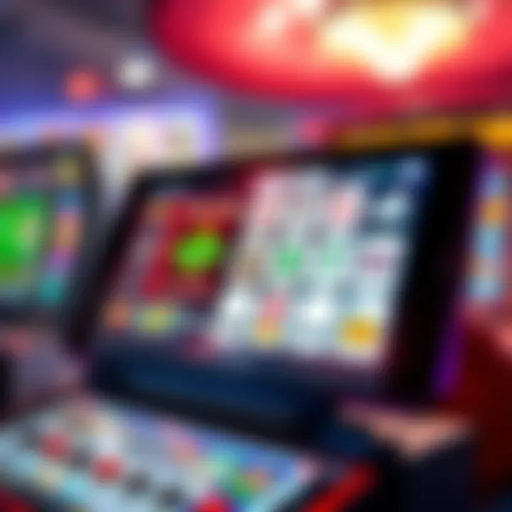 Screen displaying various video poker game options available on an Android device